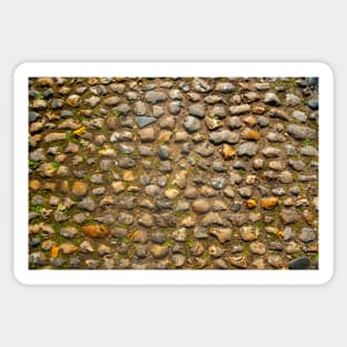 Cobblestones in Norwich Sticker